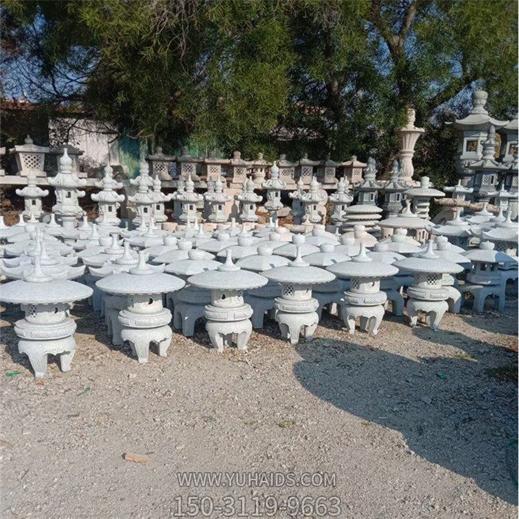 石燈，古建庭院小型仿古石雕燈籠雕塑