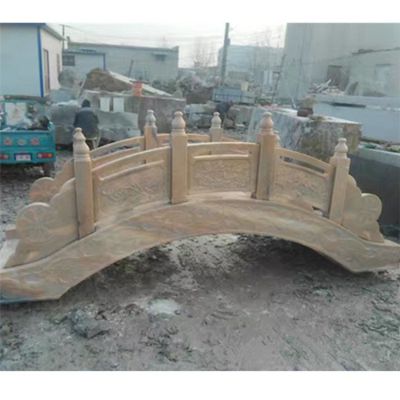 花崗巖雕刻石拱橋庭院別墅裝飾雕塑