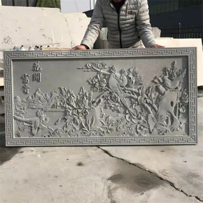 大理石石雕景觀壁畫(huà)雕塑