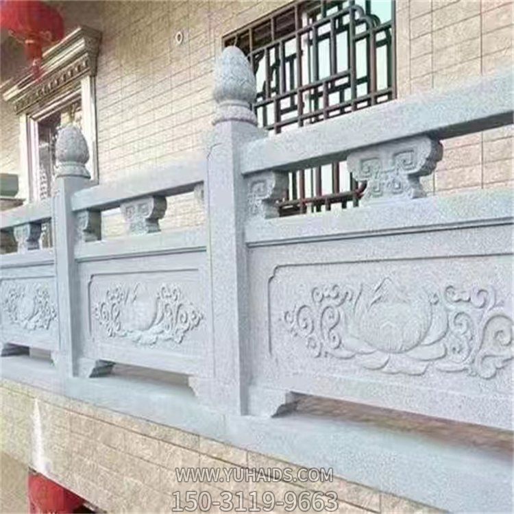 大理石石雕戶(hù)外園林景觀欄桿欄板雕塑