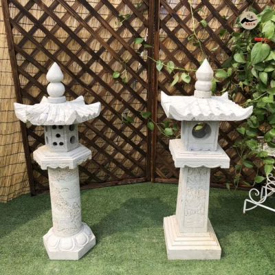 仿古石雕，庭院照明燈籠