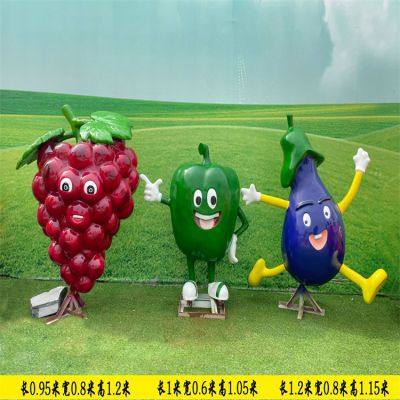 仿真果蔬組雕有什么寓意？