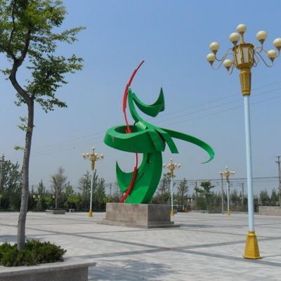  園林專業制作校園雕塑不銹鋼景觀雕塑設計