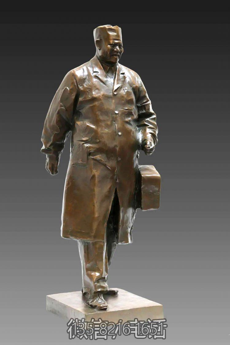 吳登云銅雕塑像