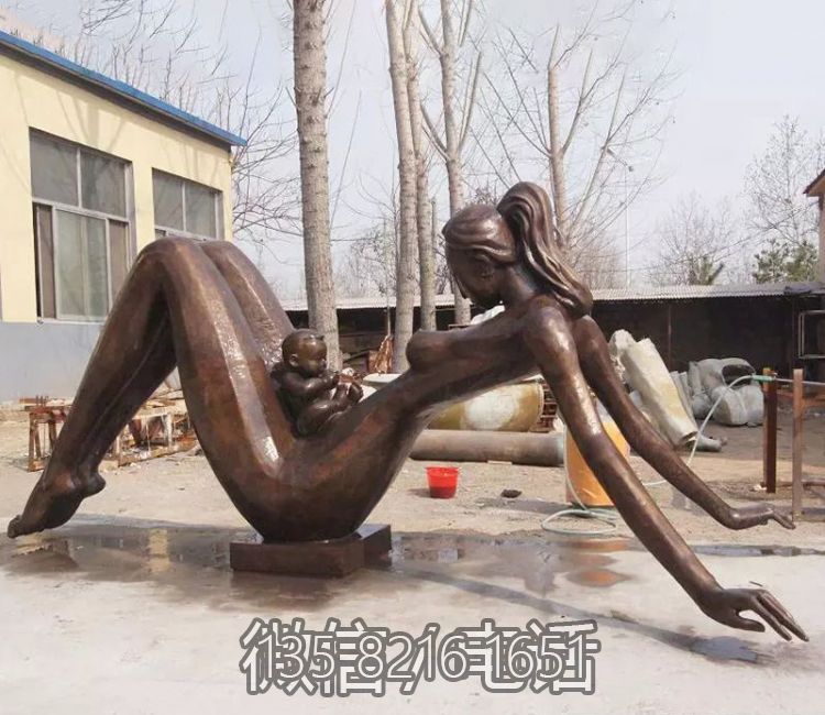 母愛公園景觀銅雕景區大型裝飾品擺件親情雕塑