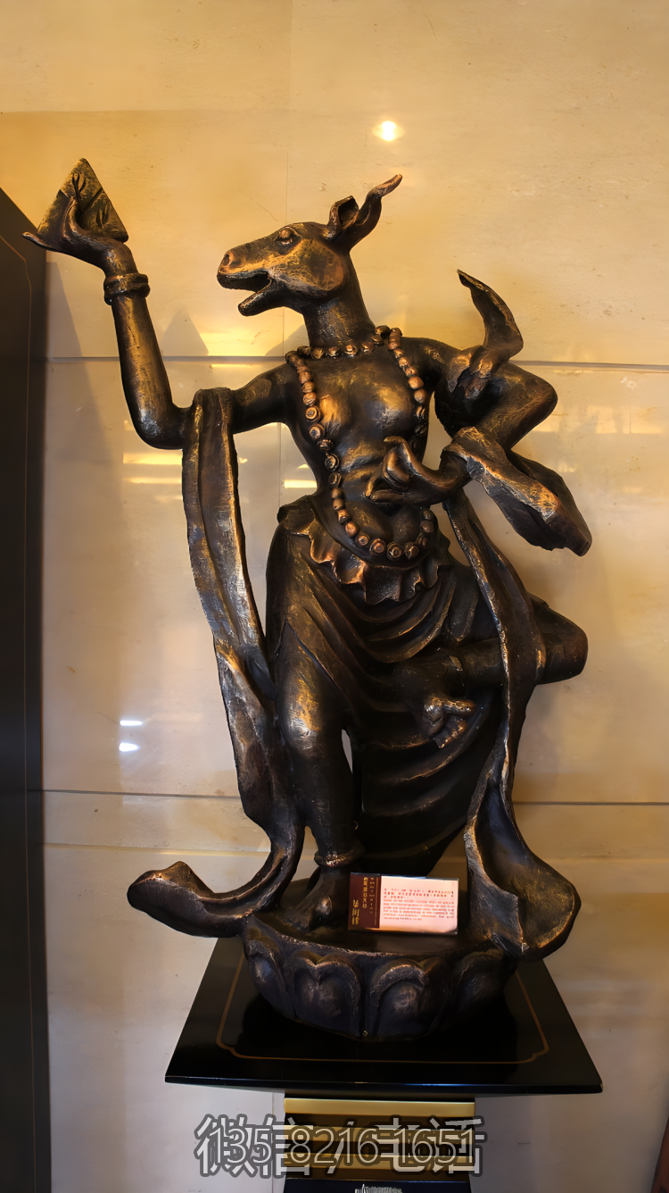 藏族十二生肖動物銅雕