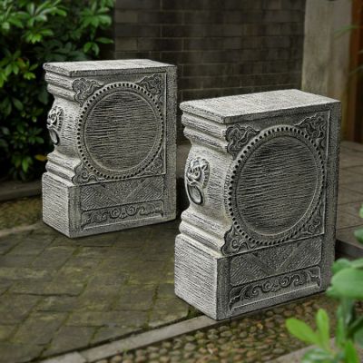 石鼓門墩，庭院別墅看門仿古擺件