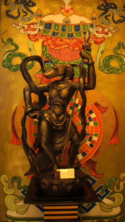 藏族十二生肖動物銅雕