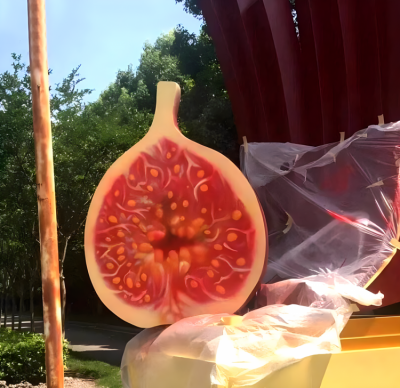 無花果玻璃鋼仿真水果雕塑